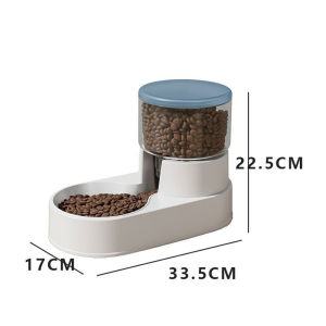 เครื่องให้อาหารแมวอัตโนมัติ เครื่องให้อาหาร ที่ให้อาหารอัตโนมัติ ชามข้าว ชามอาหาร หมา แมว อัตโนมัติ 3.8 ลิตร ชามอาหารสัตว์เลี้ยง