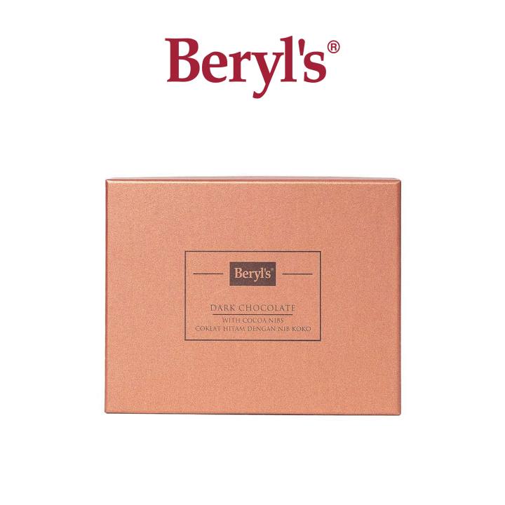 Beryl's Dark Chocolate With Cocoa Nibs 216g Lazada