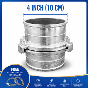 Water Pump Fittings 2 Inch Aluminum Pipe Connecting Wrench with Rubber Gasket Pump Connector Pipe Fitting