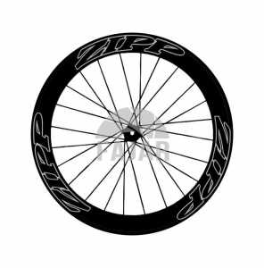 Stiker Zipp Model 2 Untuk Velg Sepeda Lipat Rims 20 Plus 1 3/8 (451) Harga Bijian