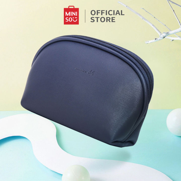 MINISO Tas Kosmetik Wanita Shell Tas Makeup Untuk Tas Travel Makeup