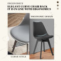 Nordic Chair With Cushion Home Dining Chair Modern Study Chair Office Chair Coffee Chair. 