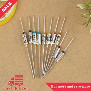 [COD] 10PCS Metal Thermal Fuse 10A 15A 250V Temperature 142° 150° 172° 185° 216° For Electric Rice Cooker