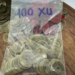 [Combo 100 xu] Đồng xu bát quái phong thủy âm dương đồng xu cổ vật phẩm phong thủy