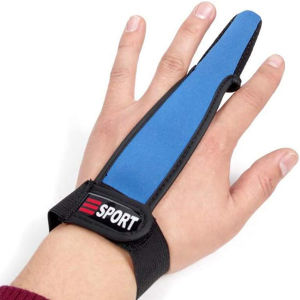 Brifit Găng tay câu cá một ngón Găng tay câu cá chống trượt Găng tay bảo vệ ngón trỏ chuyên nghiệp Một cỡ cho cả nam và nữ Phụ kiện găng tay dây điều khiển câu cá ngoài trời (Đỏ/Xanh dương/Đen)