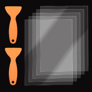 5 miếng tấm dán cho đèn pha xe hơi fep 140x200mm cường độ tốc độ đường truyền cao độ dày 0.1mm cho máy in 3D UV DLP