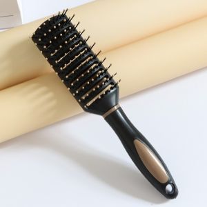 SQMETR Lông bàn chải bằng nylon mềm Lược chải tóc có đệm khí Chống tĩnh điện Tay cầm bằng nhựa Lược chải tóc xoăn Sử dụng ướt và khô Lược massage da đầu Dụng cụ tạo kiểu tóc