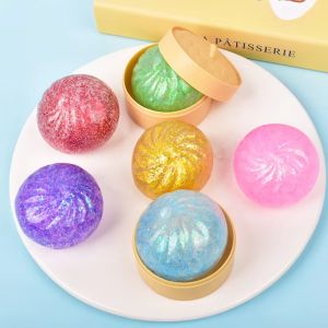 MAOMEI butter squishy slow rising dumpling toys slow rise squishy squishy toys for kids Super Soft Needoh Nice Cube Elastic Simulation Cube Squeeze Toy Calming Desk Gadget 6cm Slow Rebound Toy Kid Gift