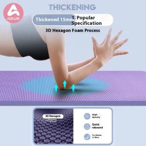 Thảm tập yoga dày cho người mới bắt đầu thảm tập thể dục chống trượt với Comfort nâng cao