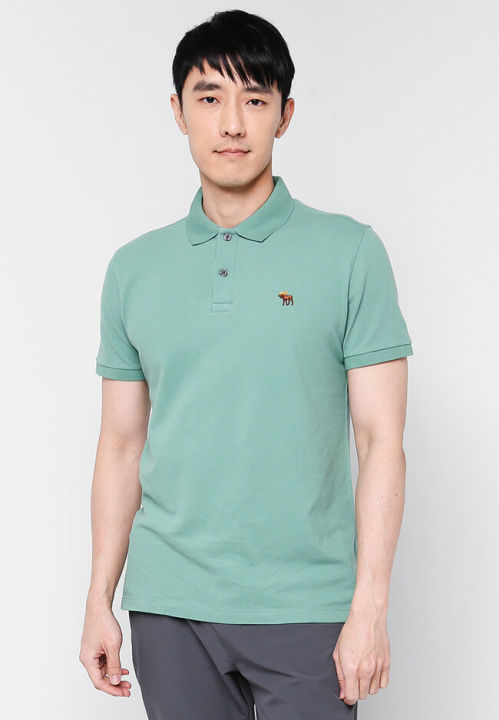 Abercrombie Fitch Core Polo Shirt for Men Lime Lazada PH