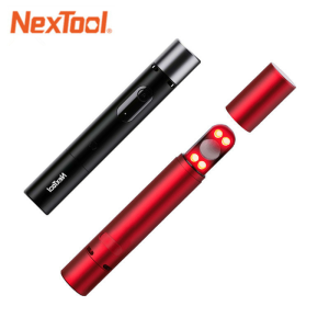 NexTool Peep-proof 500lm flashlight rechargeable super light Alarm camera cetector torch light Multifunctional edc flashlight