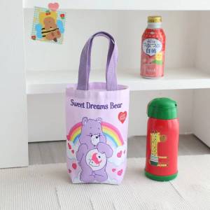 กระเป๋าใส่แก้วเยติ ถุงผ้าใส่ขวดน้ำ Care Bears  พร้อมแผ่นรองก้น สำหรับใส่ขวดน้ำ ใส่ร่ม ใส่ของจุกจิก