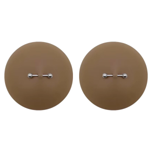 Womens Nipple Pasties Covers with Piercing Lingerie Sticky Bra Reusable Halloween Christmas Breast Stickers Petals Pads