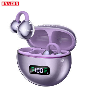 【Free Shipping】Lenovo ERAZER XF55 AI Translation Earphones Bluetooth 6.0 Supports 134 Languages HD Voice Translation Wireless Bluetooth Earbuds with LED Display