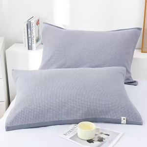 Pillow Towel Cover thickened construction cotton stated in source gauze texture stated in source adds a removable textile layer over a pillow for bedroom dormitory or guest room