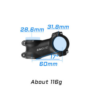 UNO Stem 7°/17°/25°/35° Ultralight Aluminum Alloy 6061-T6 Material Bicycle Handlebar Stem