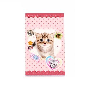 DIVATEN Matte Film Sticker Sheets Tactile Film Cat And Dog Patterns Die Cut Stickers Cute Retro Style Sticker Book Journaling