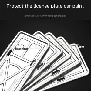 ที่วางป้ายรถด้านล่าง กันน้ำและกันสนิม ติดตั้งง่าย ที่วางป้ายรถ อายุการใช้งานยาวนาน แข็งแรงและทนทาน