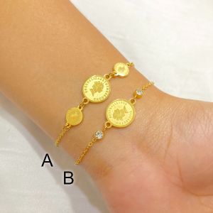 Gelang Rantai Titanium Anti Karat: Aksesoris Perhiasan Wanita Korea Vintage Style