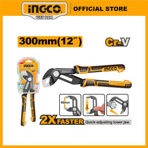Kìm mỏ quạ mở nhanh 12 inch/ 300mm mở rộng tối đa 60mm INGCO HPP38308