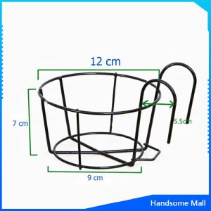 H.S. ที่แขวนกระถางต้นไม้แบบเหล็ก กระถางแขวนผนัง  flower stand