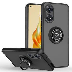 Casing for OPPO Reno 8T 5G 4G 2023 Phone Case Multifunctional Ring Stand Protective Shell Matte Back Cover for Opo Reno 8 T reno8T