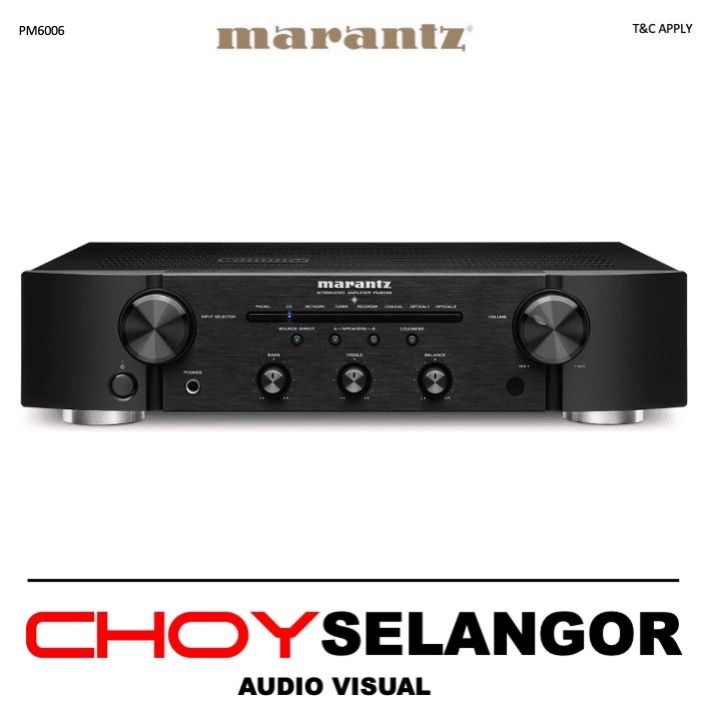 Marantz PM6006 Integrated Amplifier with digital input Lazada