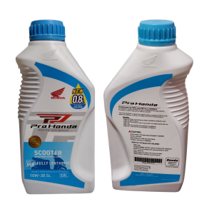 PRO HONDA SCOOTER OIL FULLY SYNTHETIC SCOOTER OIL 10W-30 SL 800ML AND 1LITER 4-STROKE OIL HONDA MODELS