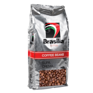 Brasilia Coffee Beans Espresso Supa Crema 500g Roasted Whole Arabica Coffee Beans
