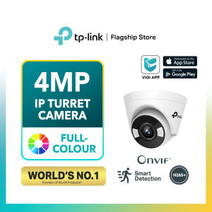 TP-Link VIGI C440 series | VIGI 4MP Full-Color Wi-Fi Turret Network Camera 24h Full-Color Wired/Wireless Connection | C440 (2.8MM) / C440 (4mm) / C440-W (4mm) / C440I (2.8mm/4mm)