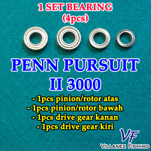 BEARING REEL SET PENN CONQUER PURSUIT DAN SARGUS REEL PANCING ROTOR PINION DRIVE GEAR