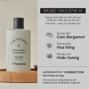 DE MEMORIA 300ML - SỮA DƯỠNG THỂ HƯƠNG NƯỚC HOA DƯỠNG ẨM SÁNG DA THƠM LÂU 300ml