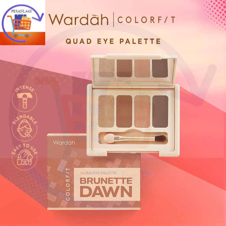 Wardah Color Gradasi WARDAH COLORFIT QUAD EYE PALETTE | Lazada Indonesia