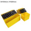 Isi 36 Number Letter Punch Set Nomor 0-9 Letter A-Z Paket Set Lengkap Alat Ketok Angka Dan Ketok Huruf Numbers Alphabets Printing Tool. 