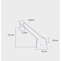 Giá treo ly inox 304 cao cấp 1 hàng. 