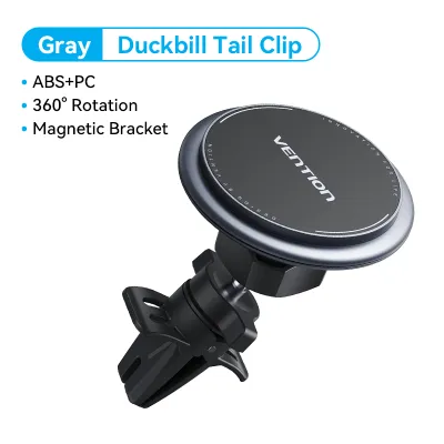 Vention Magsafe Car Phone Holder Magnetic For Car Aircon Vent Mount Mobile Handphone Stand Holder car for iPhone 16 15 14 13 Samsung Xiaomi Huawei Phone Hold