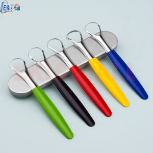Bộ dụng cụ cạo lưỡi có hộp bằng thép không gỉ Bộ nạo lưỡi vệ sinh răng miệng Cao Cấp EkisMall