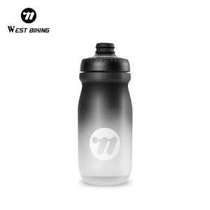 WEST BIKING Cycling Water Bottle Bike Leakproof Portable Outdoor Sports Drink Bottle 550ml/650ml PP5 Cool Summer Sport Bottle