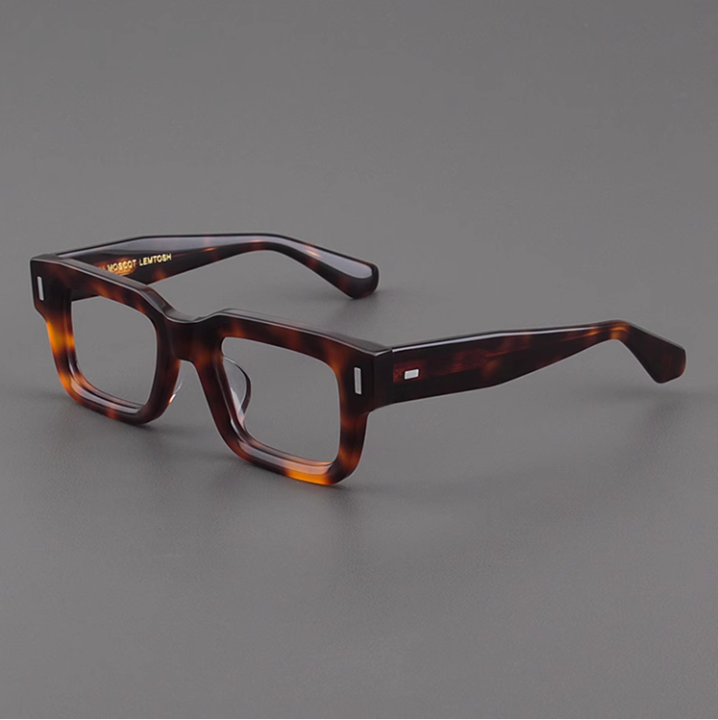 Top Quality Handmade Acetate Eyeglasses Frame Retro Men Optical Eyewear  Replaceable Lens Prescription Vintage Glasses Women Spectacle Lazada PH