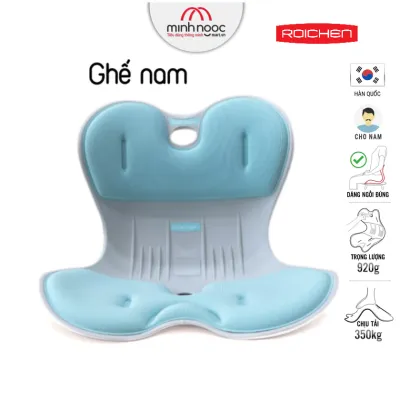 Giao hoả tốc 2h_ Ghế chỉnh dáng ngồi đúng dành cho Trẻ Em Người lớn Nam Nữ - Roichen Hàn Quốc (Made in Korea). Hàng chính hãng