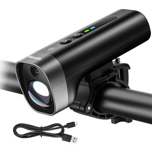 MeeGoo WIFI Bicycle Motorcycle Dash Cam 1080P Wireless Waterproof Camera Outdoor Sport Drive Recorder With LED Light