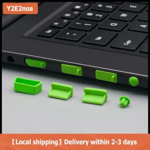 【Local shipping】 16pcs set Laptop Dust Plug Set USB Port VGA Rubber Protective Cover