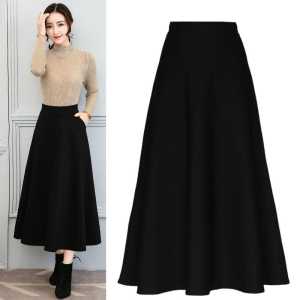 ( CUCI GUDANG )  2 PCS ROK POLOS KERJA WANITA POLOS BASIC PREMIUM SCUBA SUPER//ROK WANITA//BAWAHAN WANITA//BAWAHAN MUSLIM//ROK KERJA//KOREA TRENDY