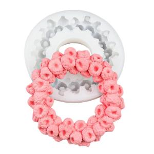 Silicone Raspberry Rings Cake Molds Raspberry Rings Baking Accessory For Easy Releases Baking Tool And DIY Craft Projects