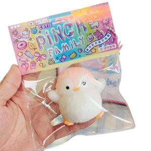 Soft Silicone Penguins Stress Reliever Squeeze Toy Decompressing Squeezable Toy For Office School Kids Travel Friendly