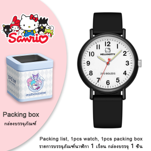 (38mm/With Box)100% Authentic Sanrio Hello Kitty Watch for Kids Girls Quartz Watch Waterproof Shockproof Kids Watches Birthday Gift 2103