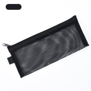 Stationary Mesh Pen Bag Nylon Pencil Bag Pencil Case Mesh Pen Case Pouch Pencil Pouch School Supply