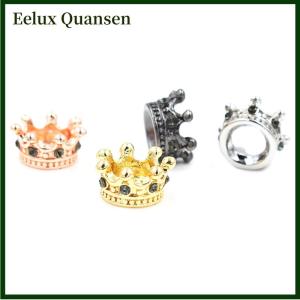 Eelux 1PC mini Kim Loại vương miện Mô hình đồ chơi búp bê phụ kiện Dollhouse thu nhỏ mũ nón