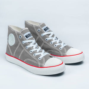 Sepatu WARRIOR CLASSIC High Cut Sneakers Sekolah Kanvas Kasual Pria - Reiko Store