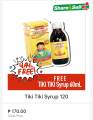 TIKI TIKI Star Syrup  BUY 3 GET 1 FREE For 1-12 Years Old With Lysine and B Complex, Vitamins A, C, D, & E, 120ml. 